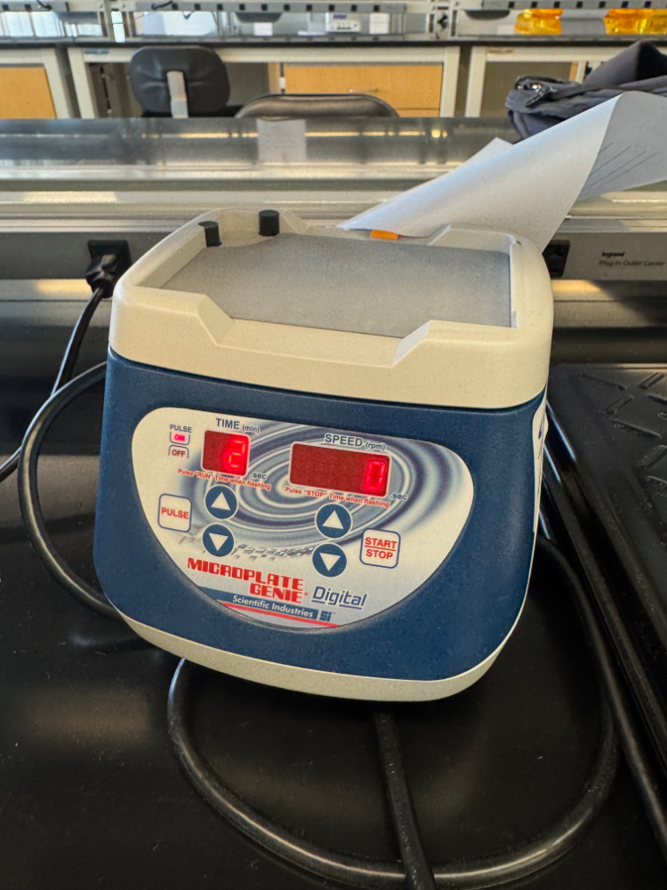 Image of Scientific Industries Microplate Digital Genie Microplate Shaker